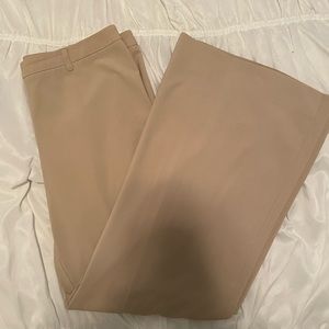 The Limited Stretch Wide Leg Pants Size 6 Short Tan